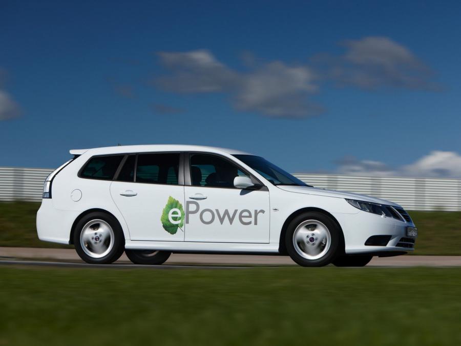  Saab 9-3 ePower Concept 2010 года  (фото 13 из 20)